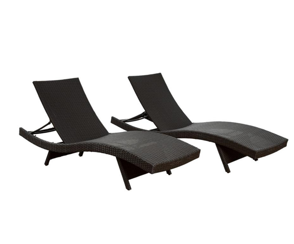 Billig Vanntett Utendørs Komfortabel Metal Low Seat Beach Lounge